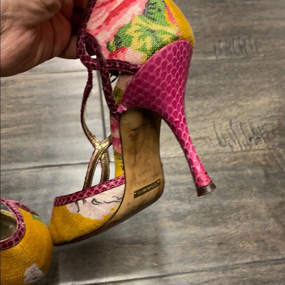 Dolce and Gabbana Floral heels - Picture 11 of 12